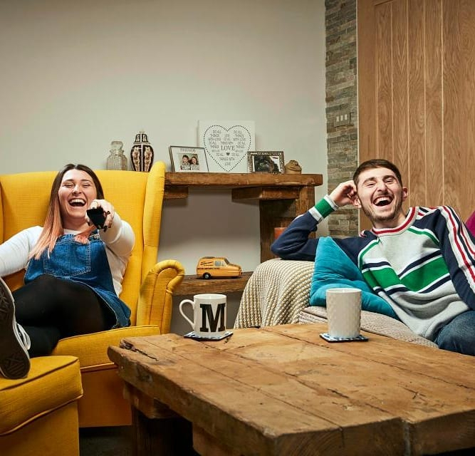 Sophie and Pete joined the Gogglebox cast in 2017