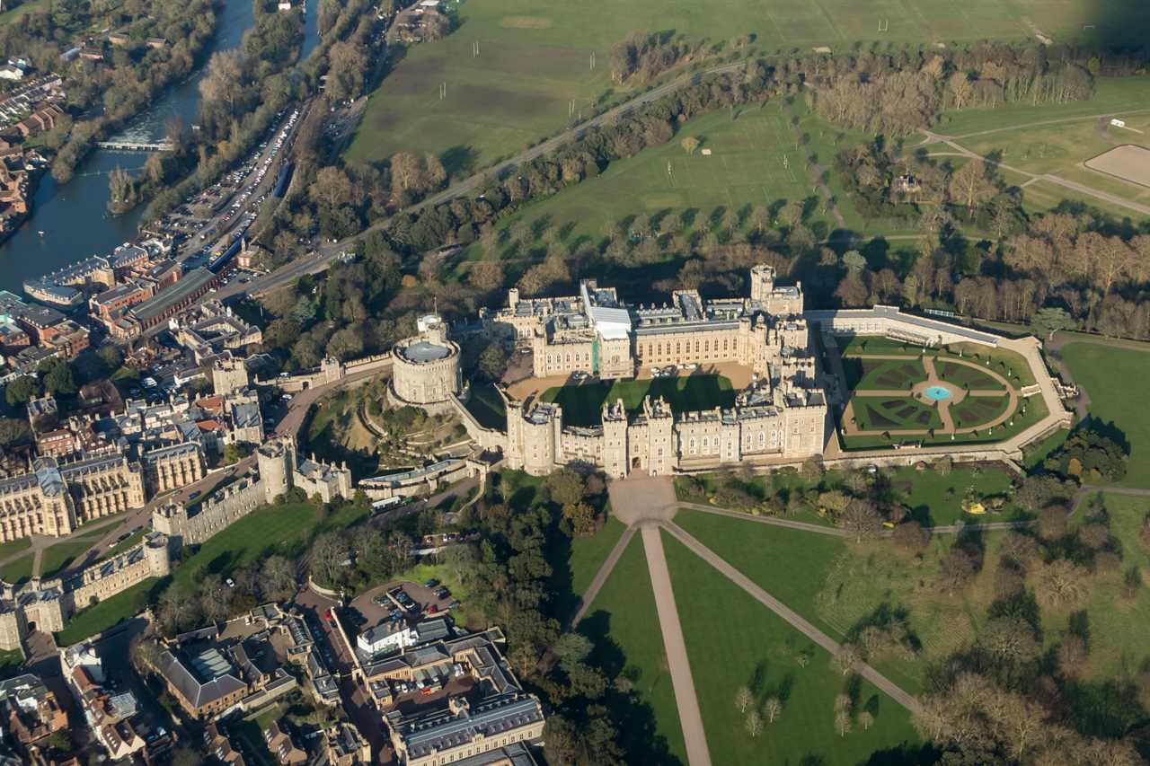 The Duke travelled to Windsor Castle this week