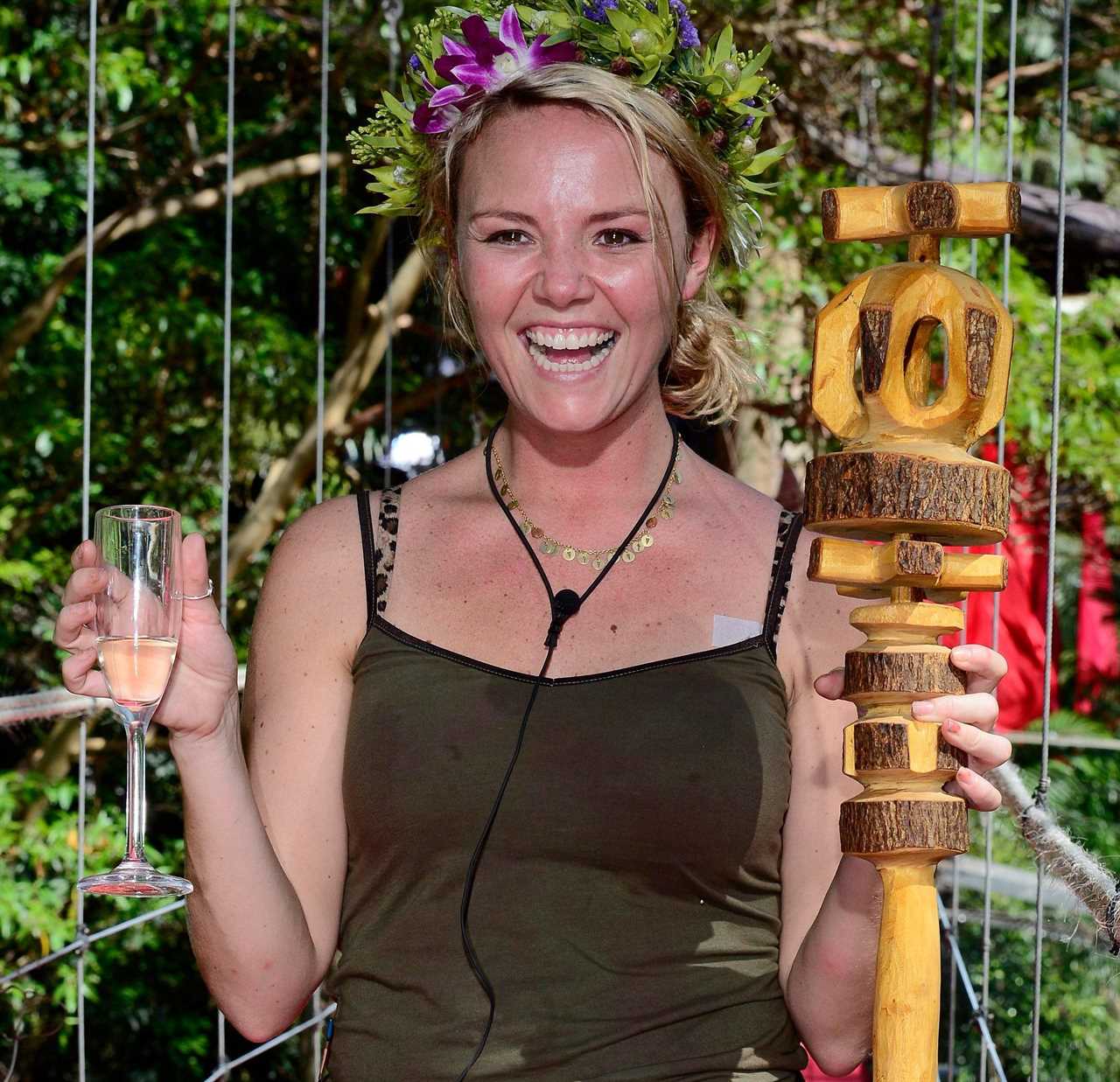 EastEnders actress Charlie Brooks won I'm A Celebrity 2012