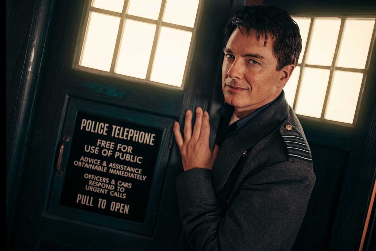 John Barrowman plays beloved character Captain Jack Harkness