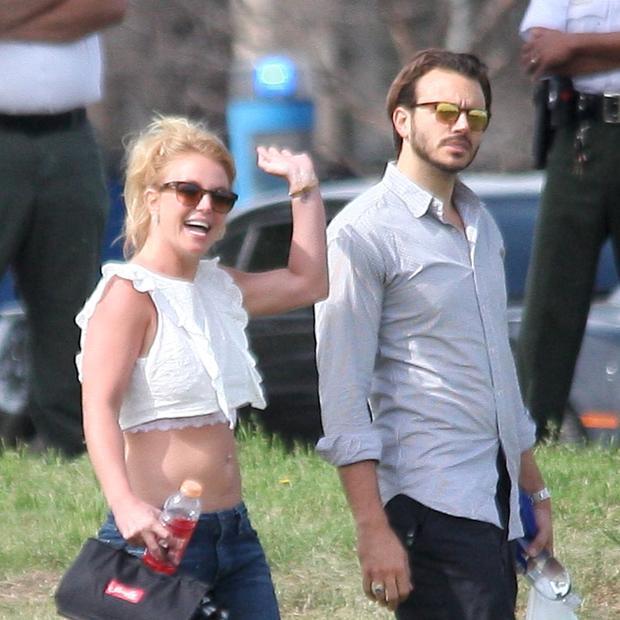 Britney Spears and Charlie Ebersol