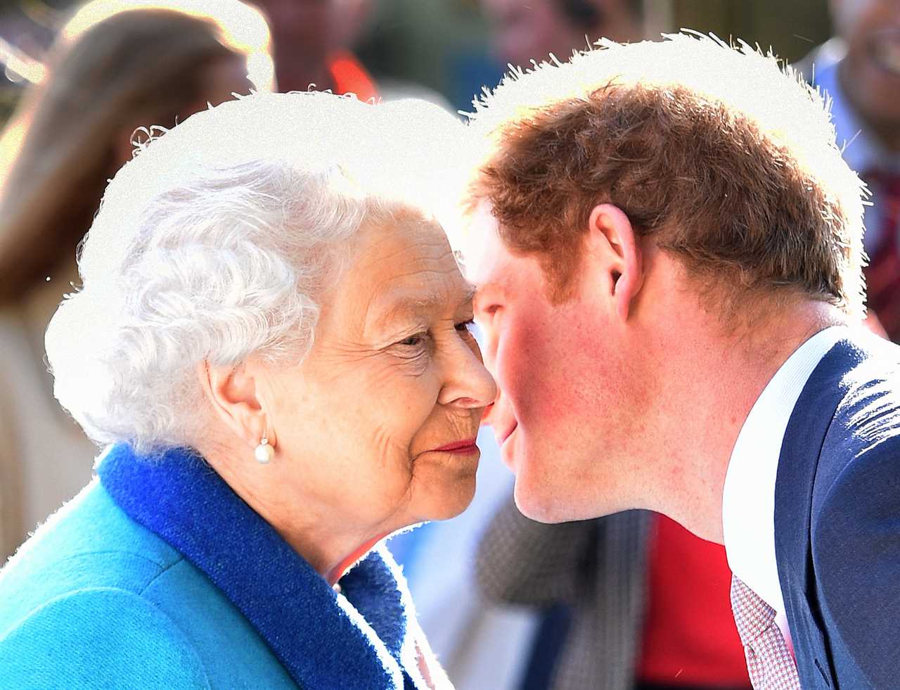 The Celeb Report revealed the Prince was due to get a slight ticking off from his gran