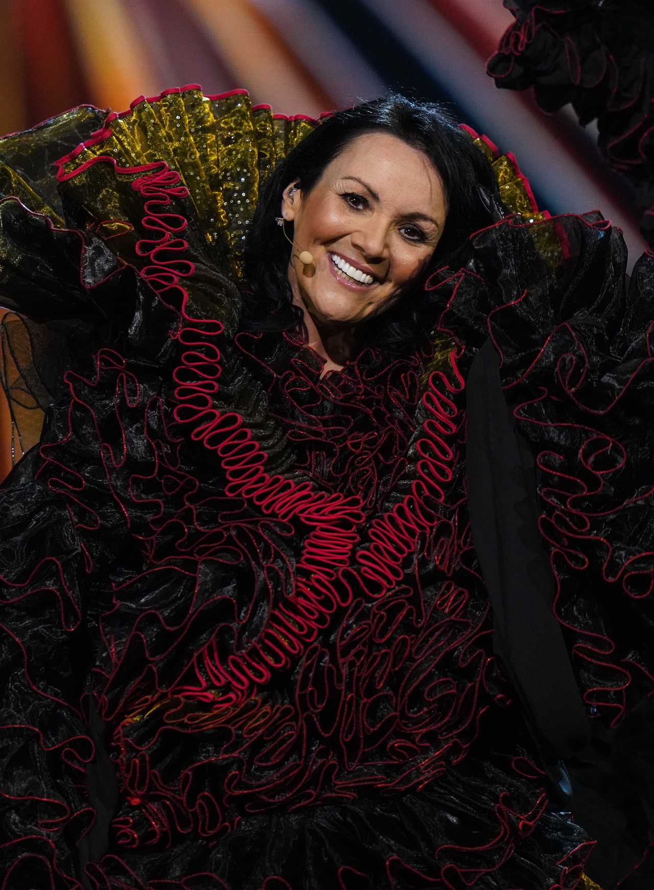 Martine McCutcheon was unveiled as Swan tonight