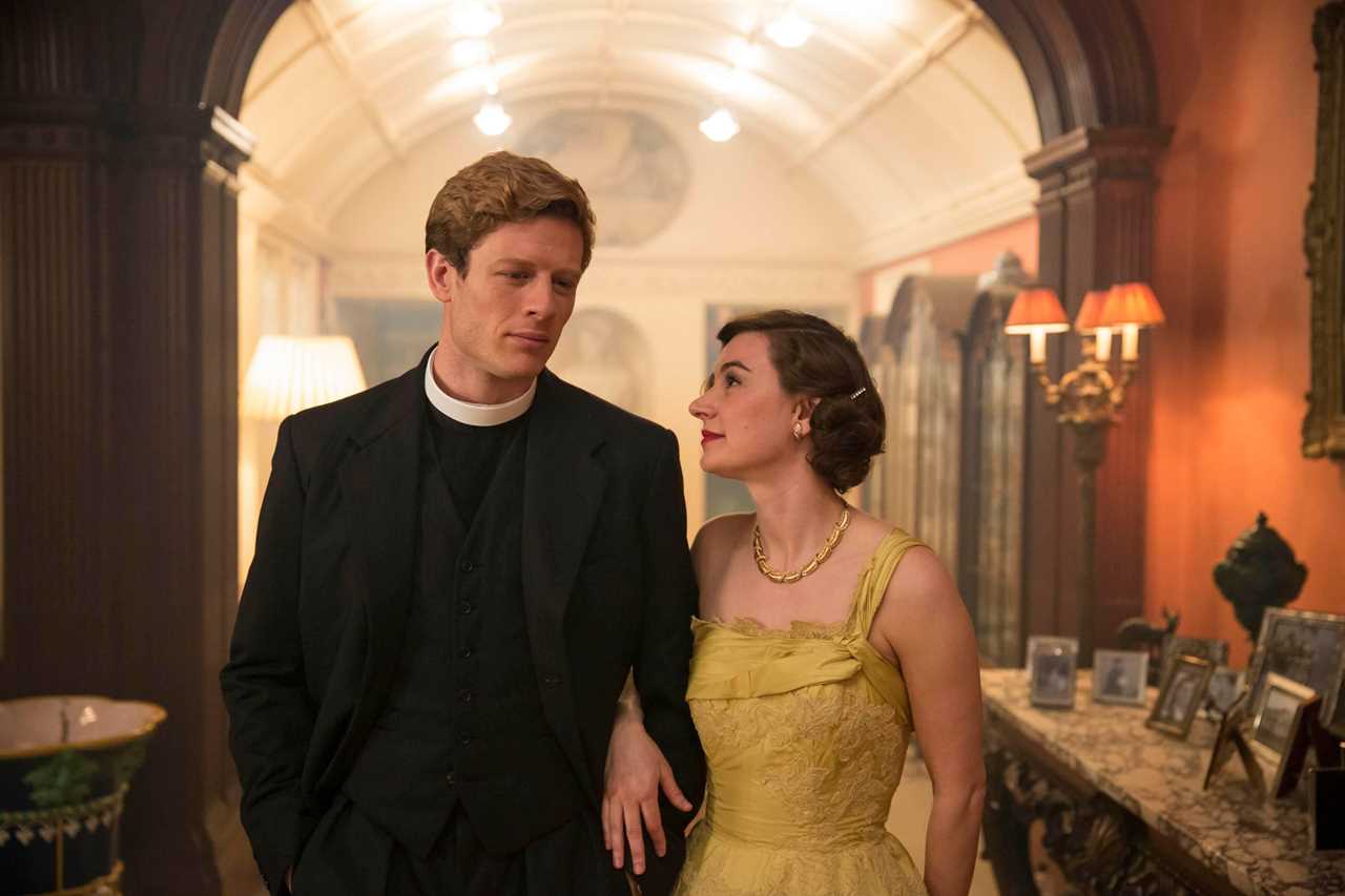 James Norton and Morven Christie