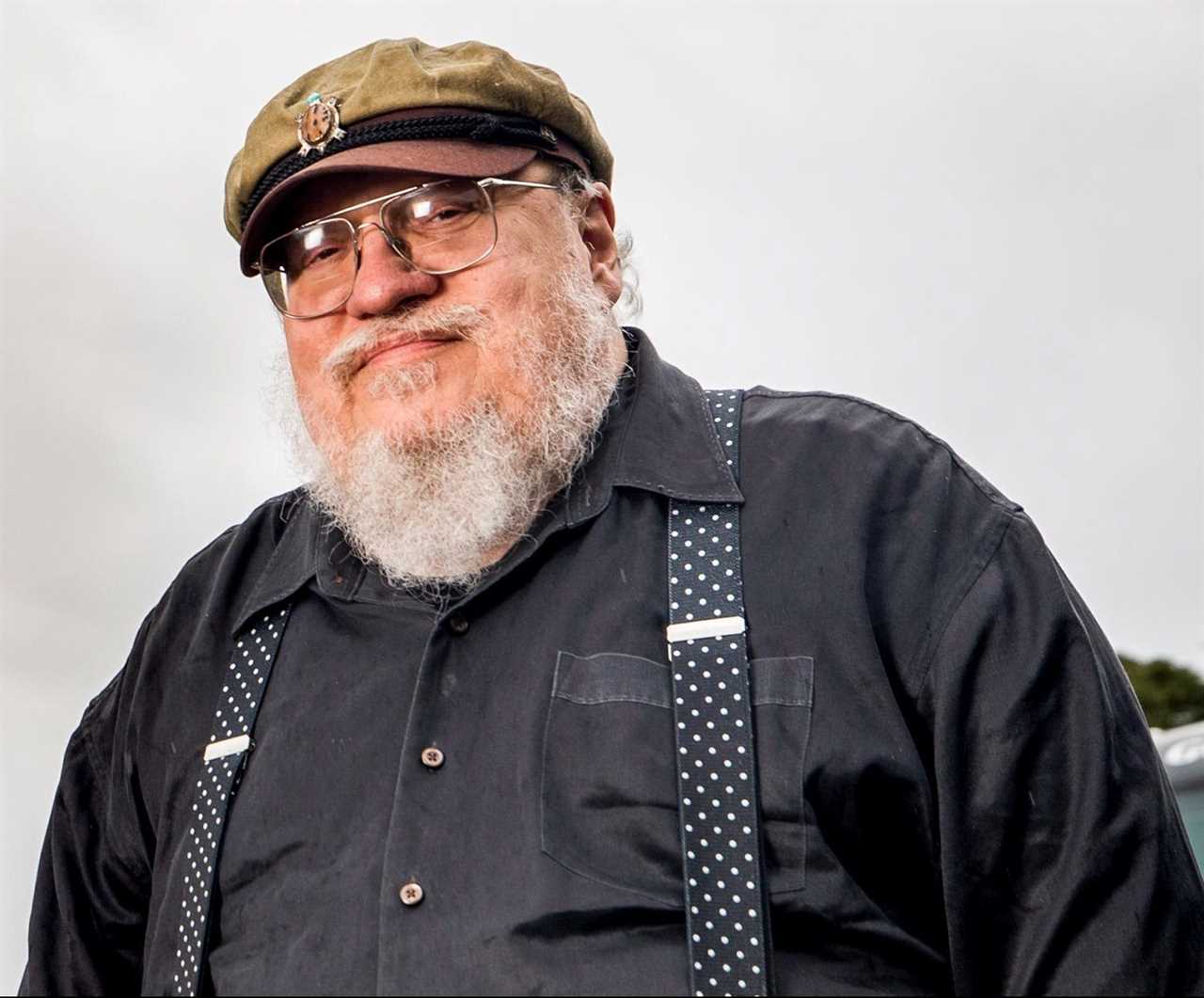 George RR Martin wrote the Song of Ice and Fire book saga