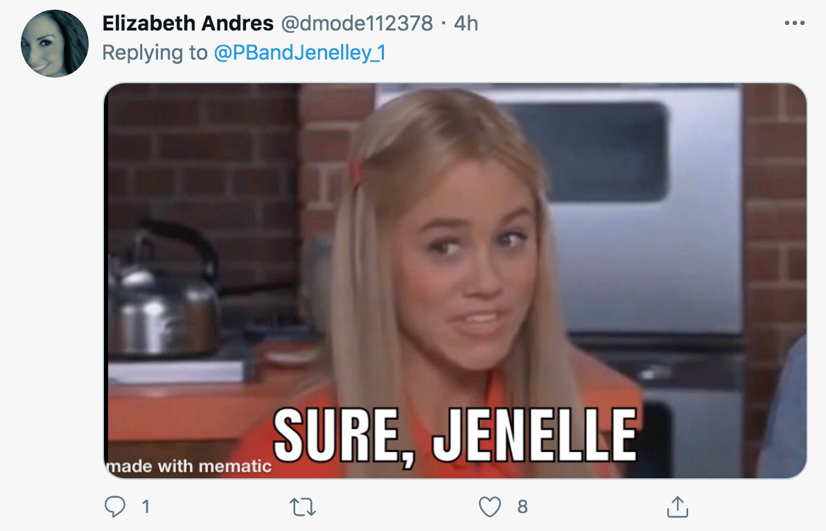 Many of Jenelle's fans were unconvinced