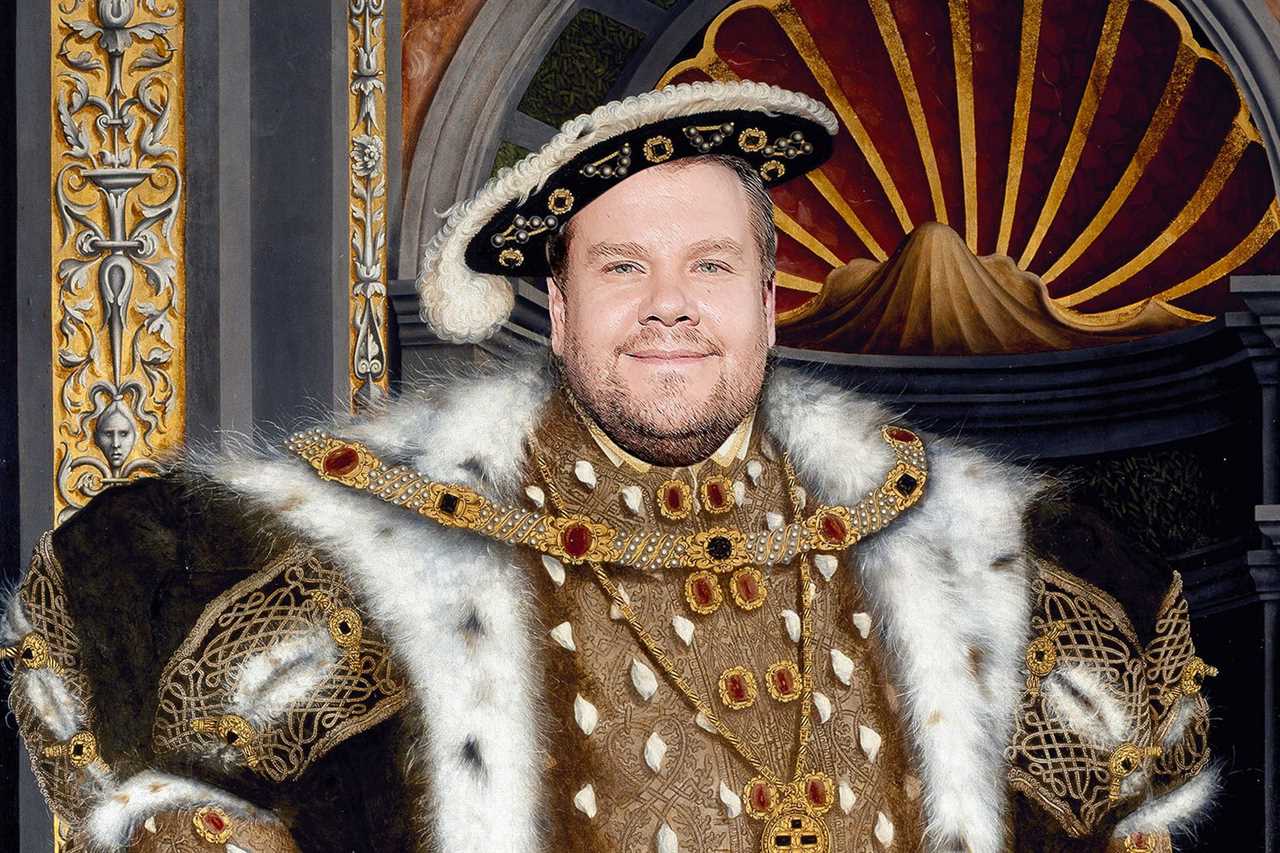 How James might've looked as Henry VIII