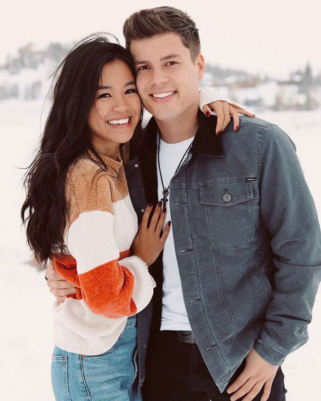 Lawson Bates shared the new couple photo on Friday