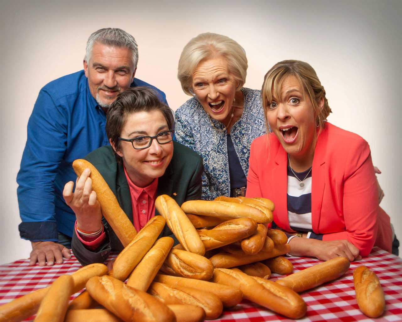 Sue Perkins revealed she used plastic baguettes to get Paul Hollywood's attention on Bake Off