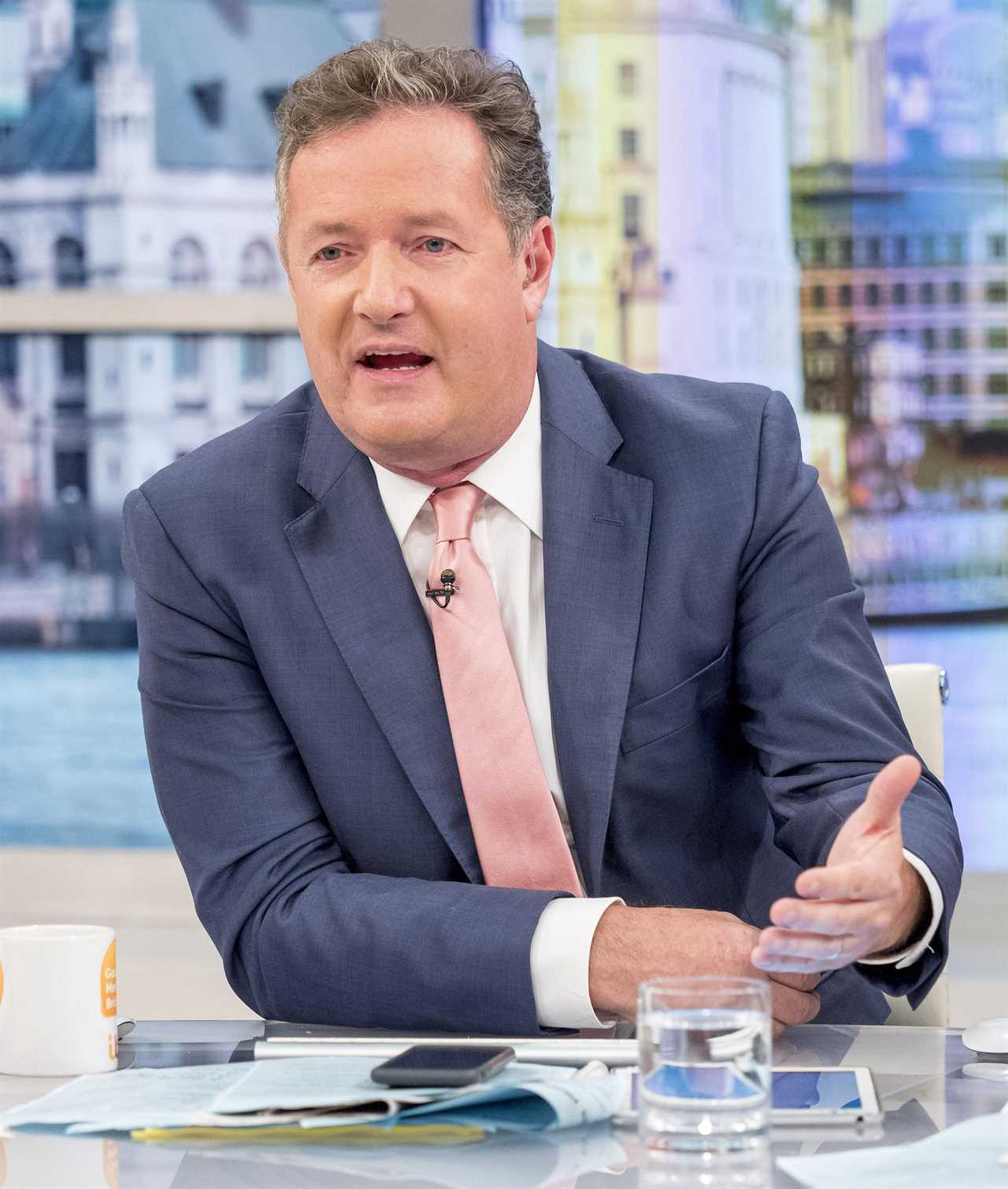 Piers Morgan jokingly said "I quit" after hearing Love Island winners Kem Cetinay and Amber Davies had landed GMB roles