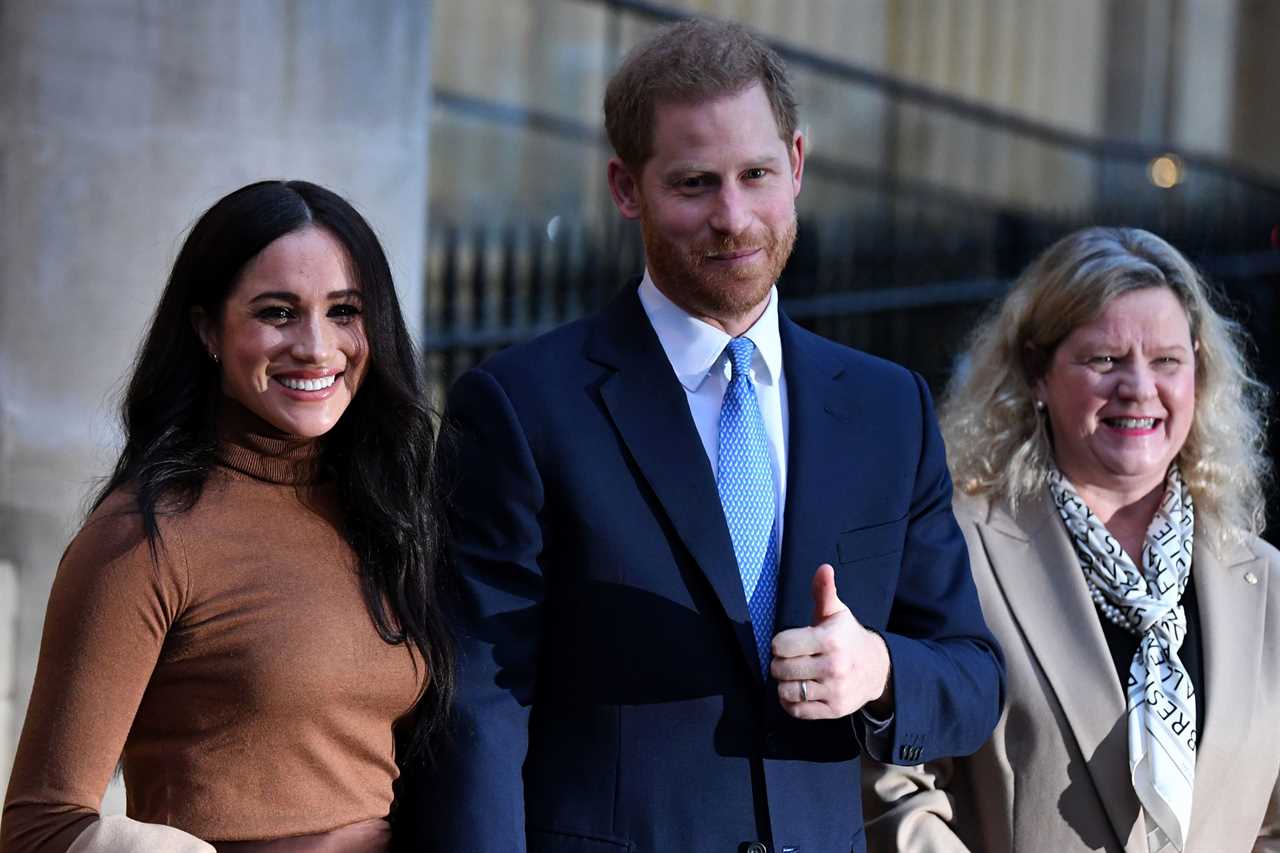 The role is Harry's first since he and Meghan quit as working royals