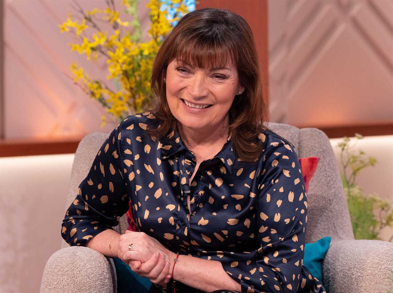 Lorraine Kelly is away from her show this week due to the Easter holidays