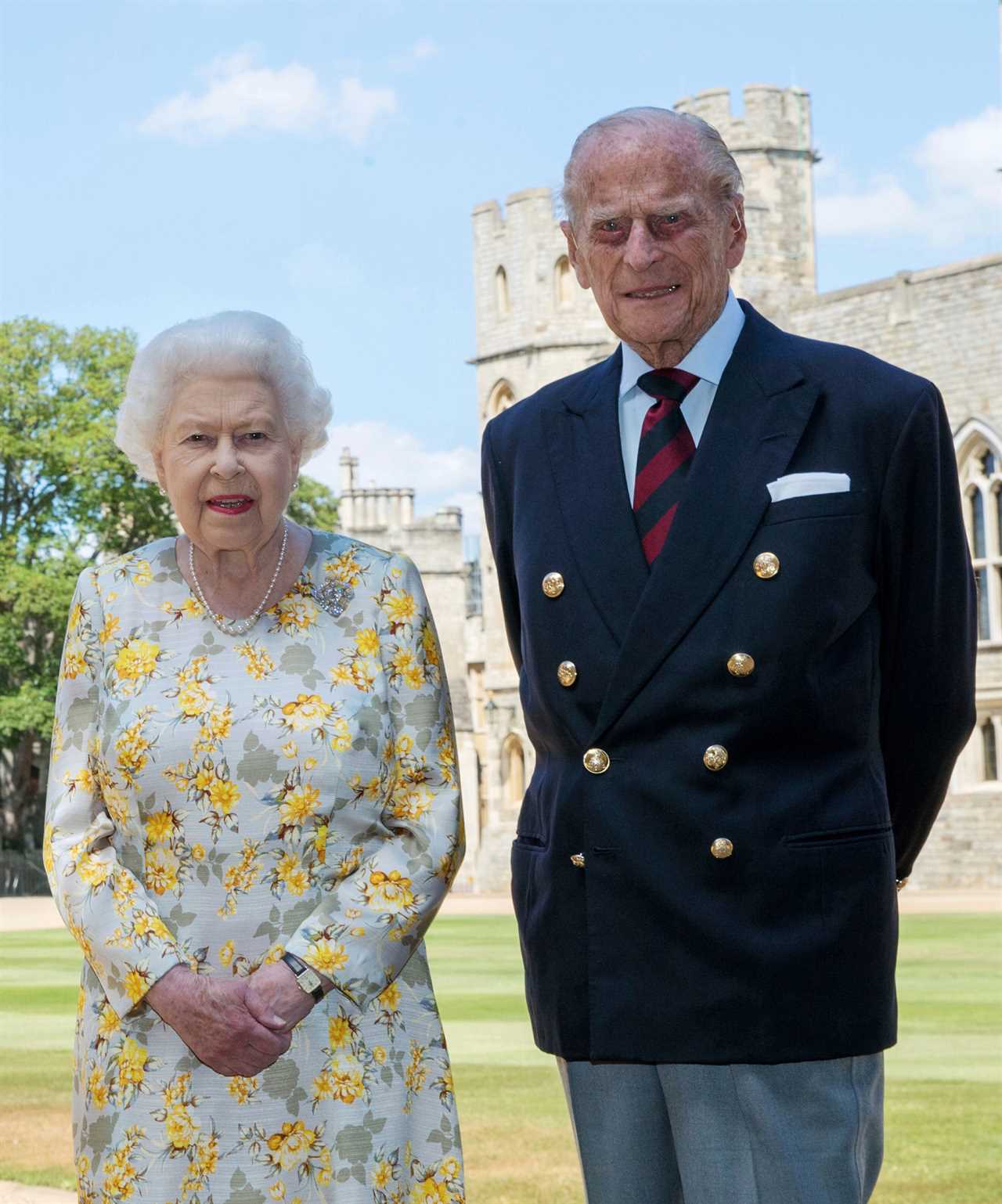 The Queen will be accompanied in her car with one of her ladies in waiting