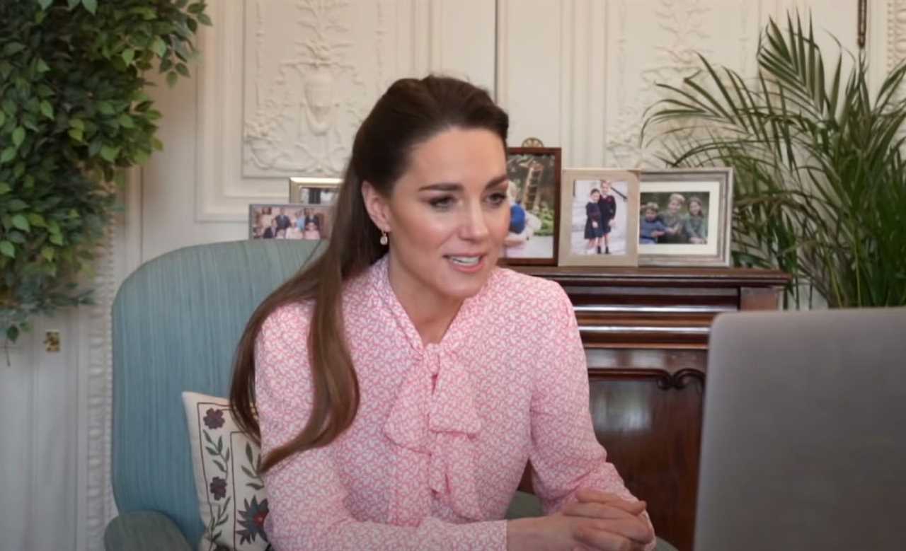 Kate Middleton spoke to rower Jasmine Harrison in a clip released for International Women's Day