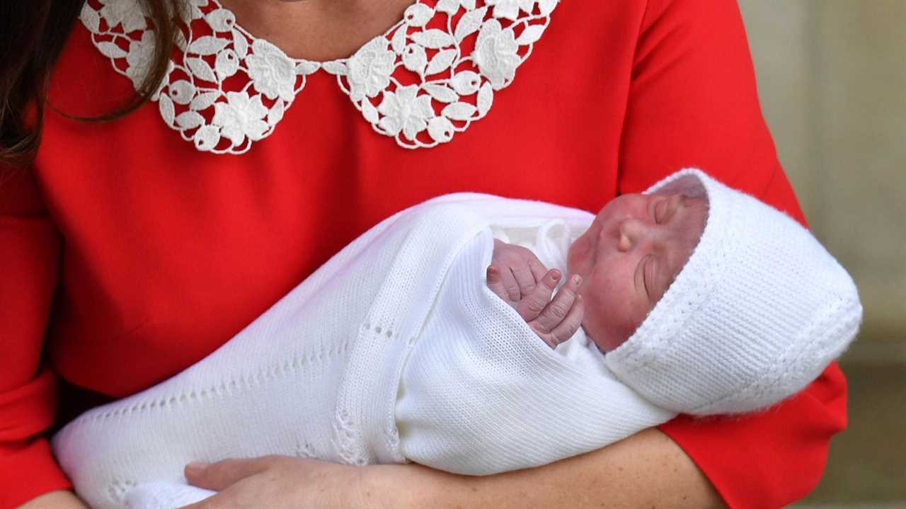 Louis Arthur Charles, Kate and William's third child, was born weighing 8lb 7oz at 11:01am on April 23, 2018