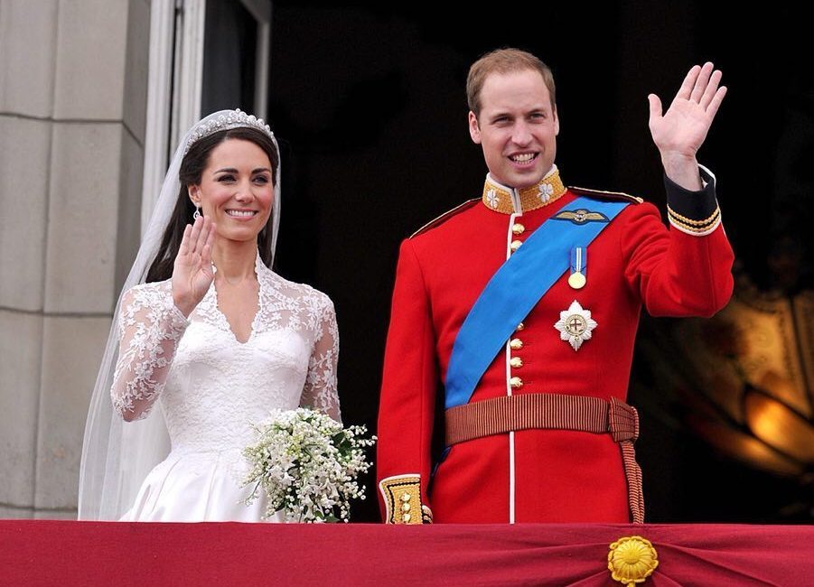 In 2011, they walked down the aisle in front of millions