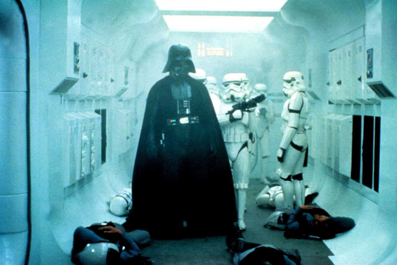 Darth Vader in Star Wars Episode IV: A New Hope