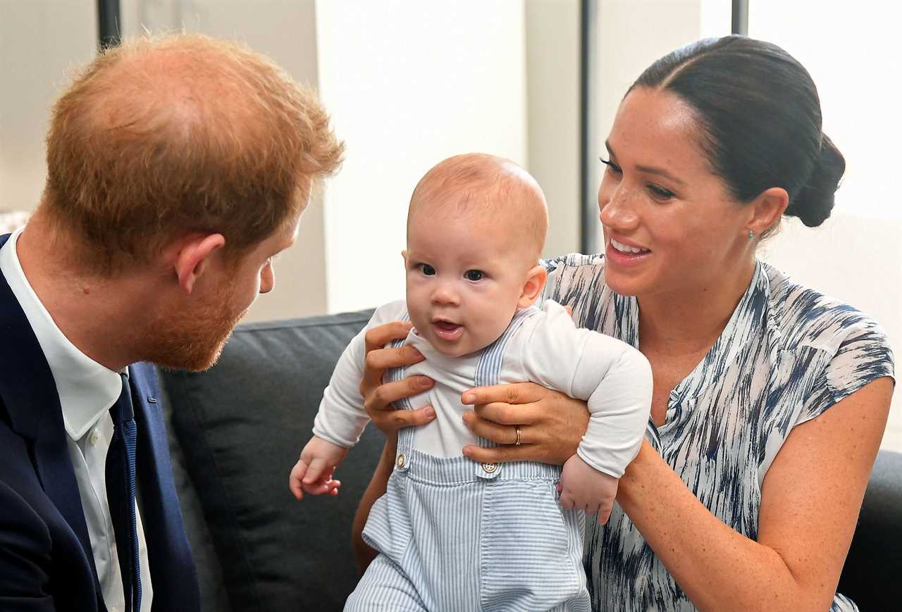 Meghan reportedly does Reiki on herself on son Archie