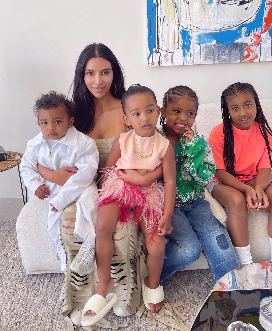 Kim had assumed he'd want to spend his birthday with their kids