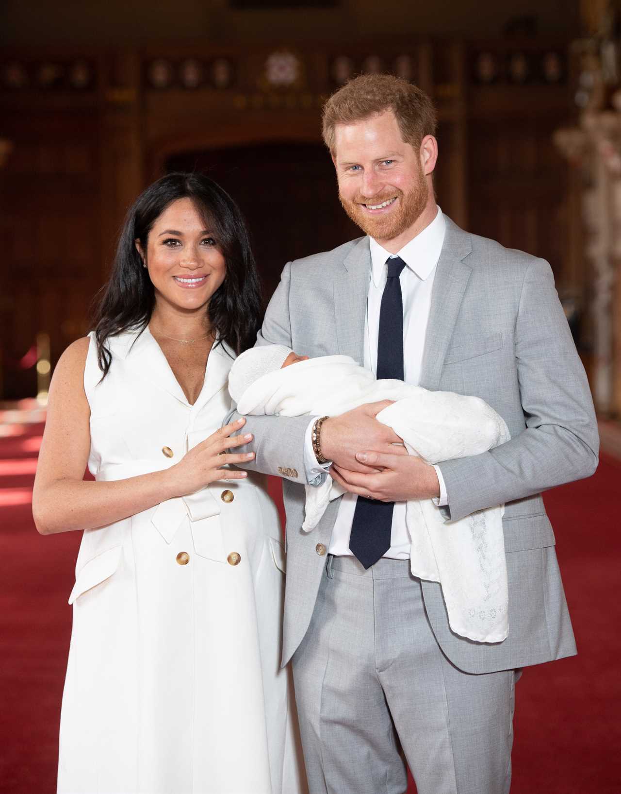 Meghan and Harry announced the baby news on Sunday in a statement on the Archwell website