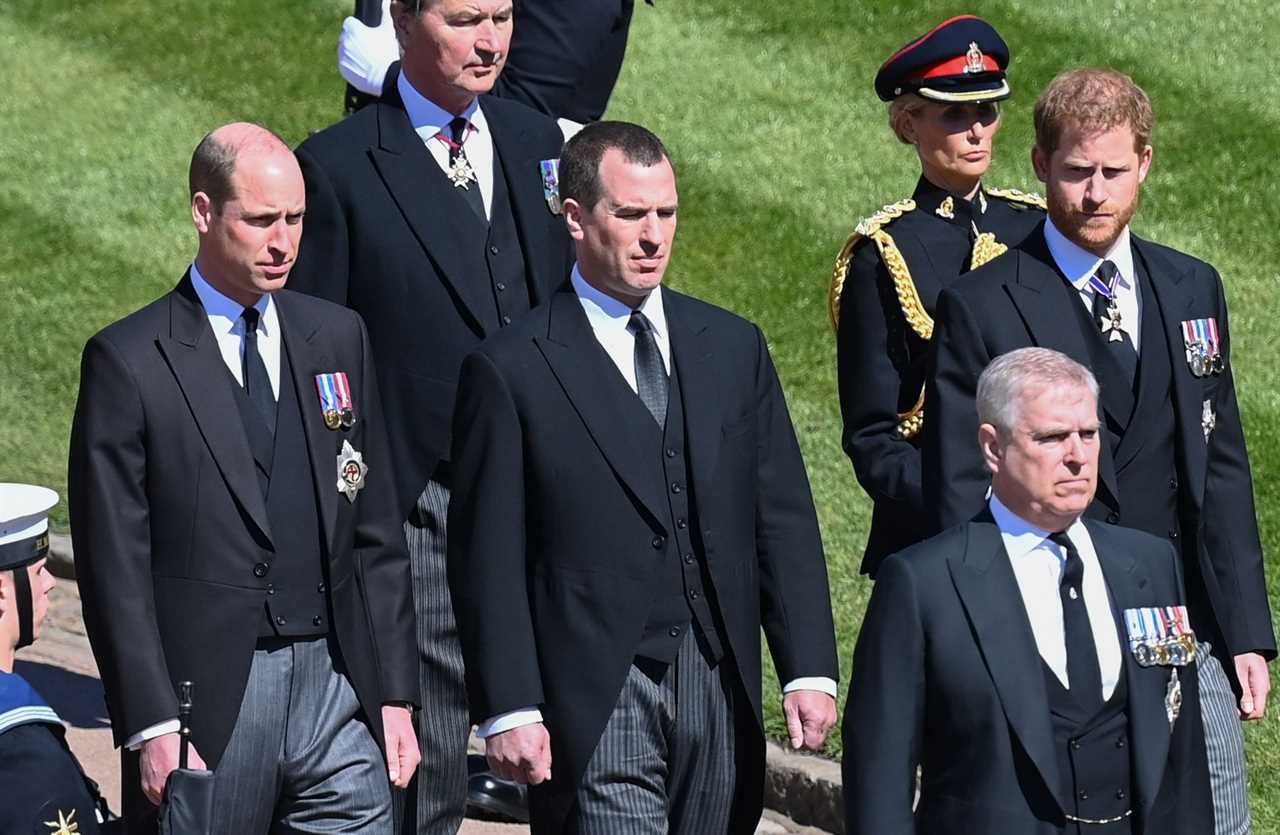 Prince Harry and Prince William didn't have a two-hour talk after Prince Philip's funeral to repair their relationship, a royal historian has claimed