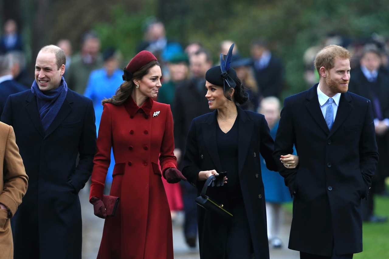 Judi said Meghan and Kate 'put on' a display as they chatted together like best friends on the Christmas Day walk to the church at Windsor in 2018