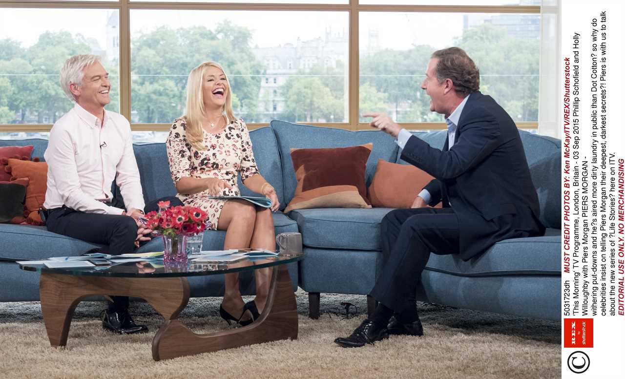 Piers Morgan Reveals Brutal Text Holly Willoughby Sent