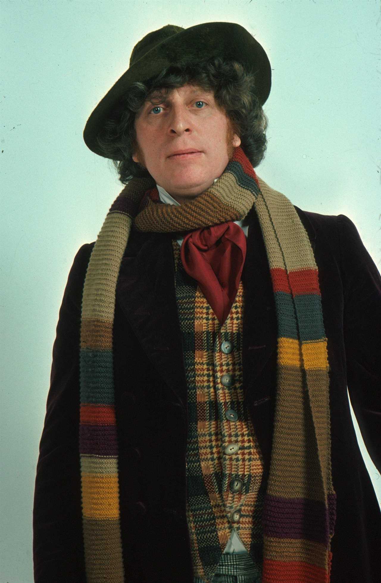 Tom Baker played the fourth doctor 