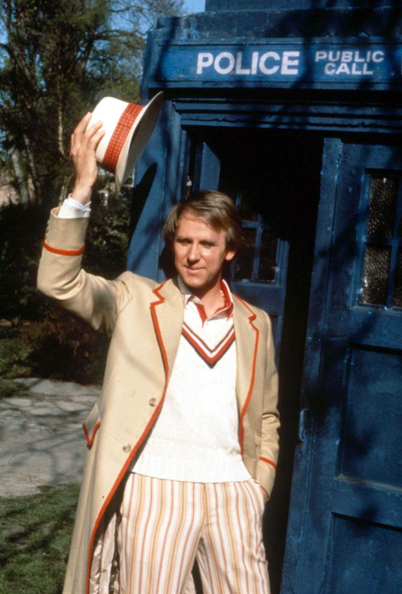 Peter Davison played the fifth Doctor 