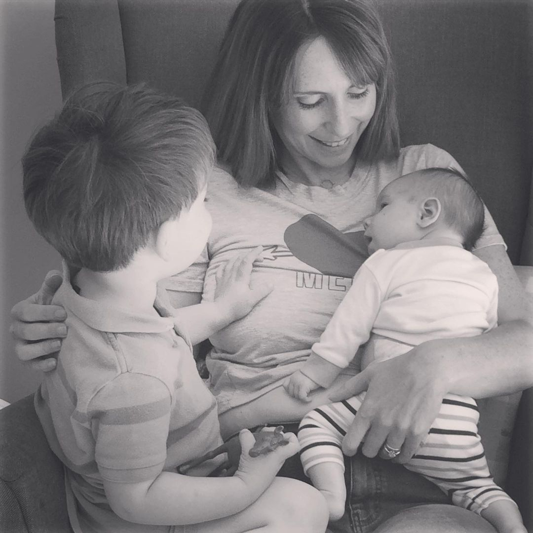 Alex is already mother to sons and Teddy