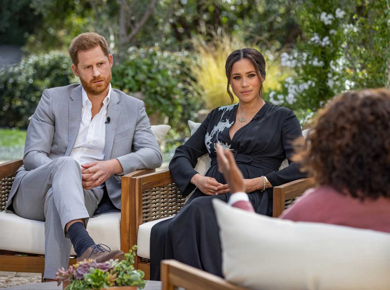 He said he did not believe claims made by the Sussexes during their interview with Oprah Winfrey