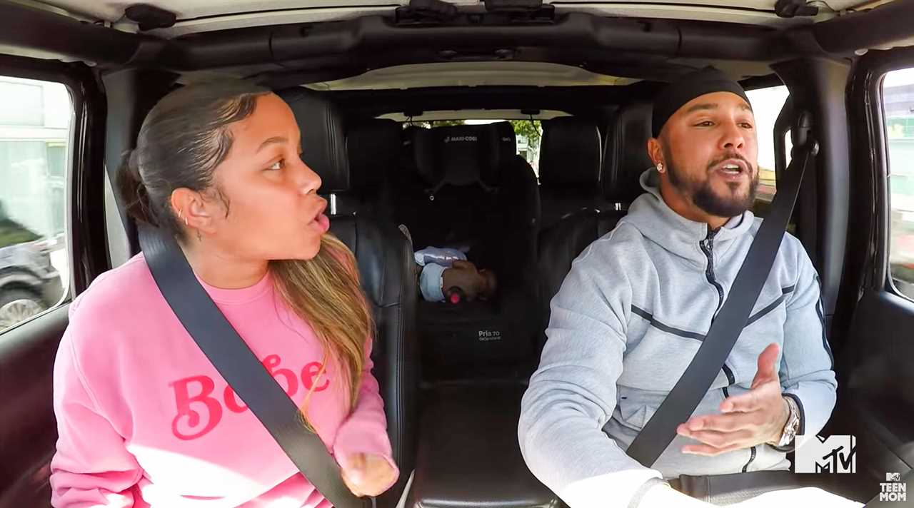 Cheyenne and Zach got into a nasty fight in a teaser clip for Teen Mom OG