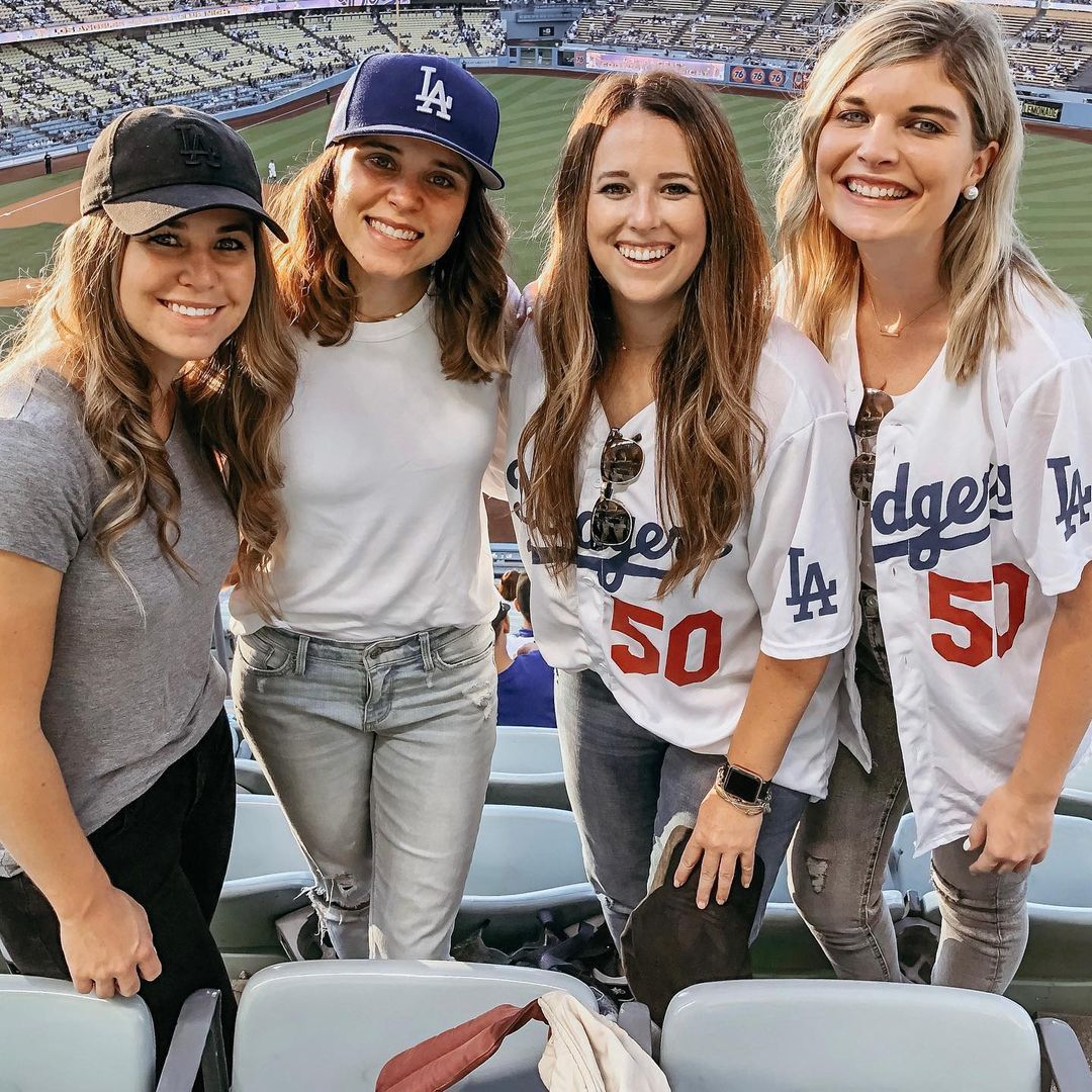 Jana Duggar defied dad Jim Bob's strict rules as she wore jeans to a baseball game over the weekend with sister Jinger