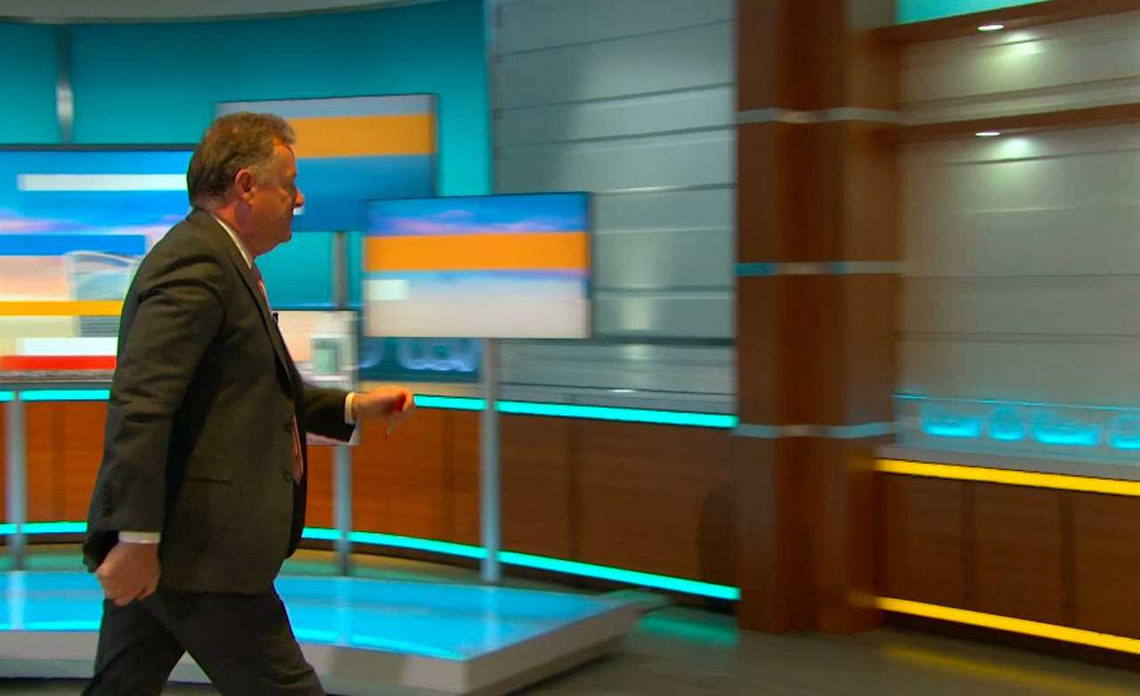 Piers walked off Good Morning Britain and then later quit the show entirely