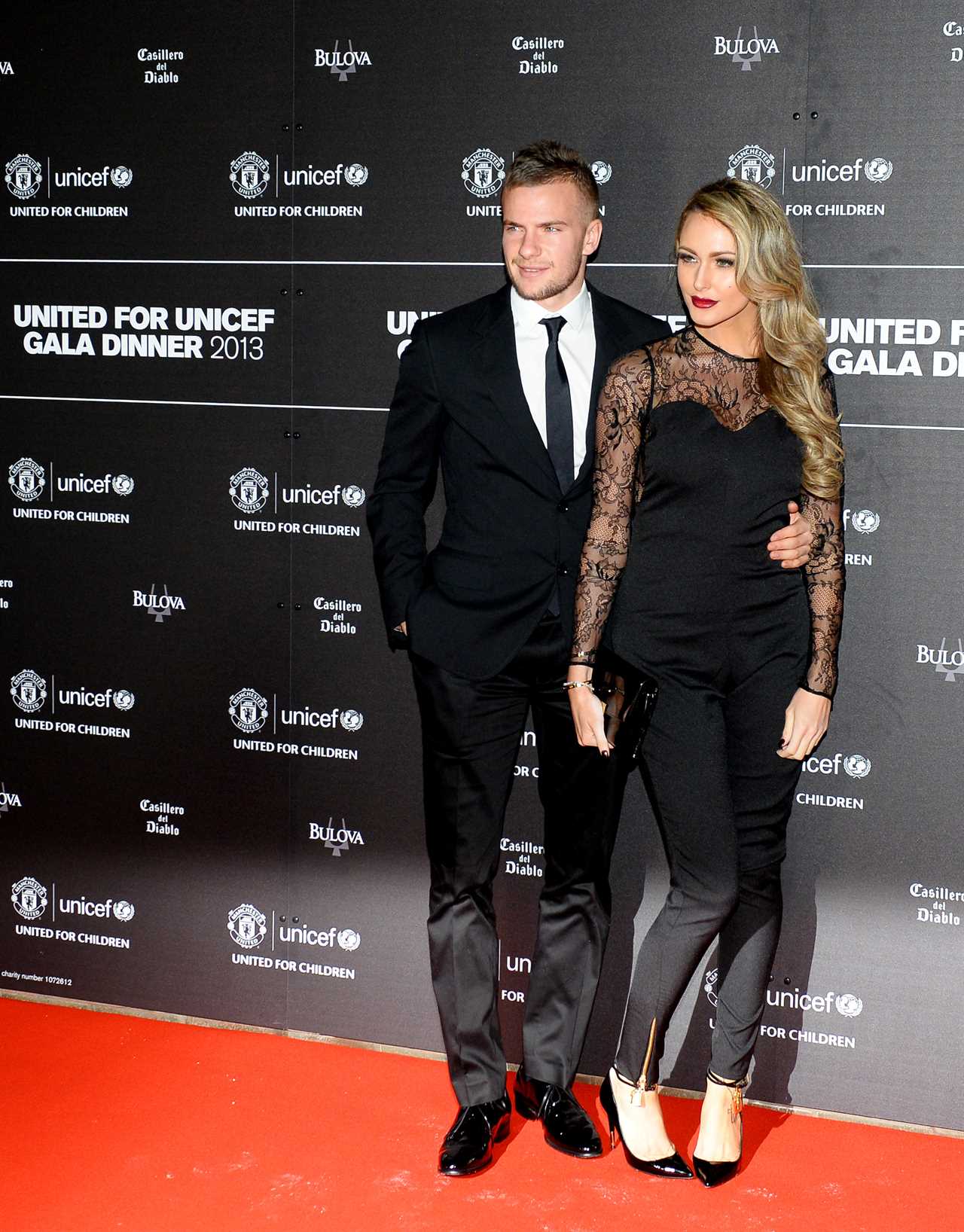 Georgina with her husband Tom Cleverley