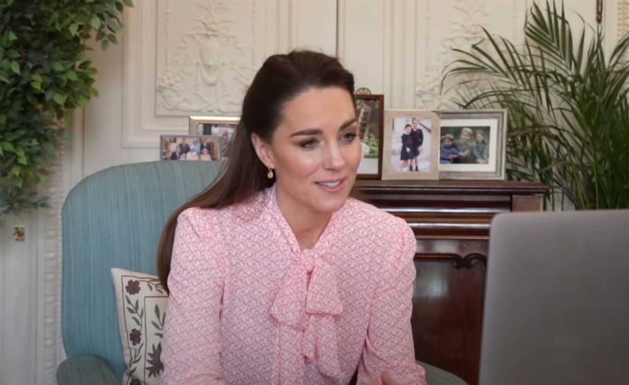 Kate Middleton wore a £80 Boden blouse on International Women's Day