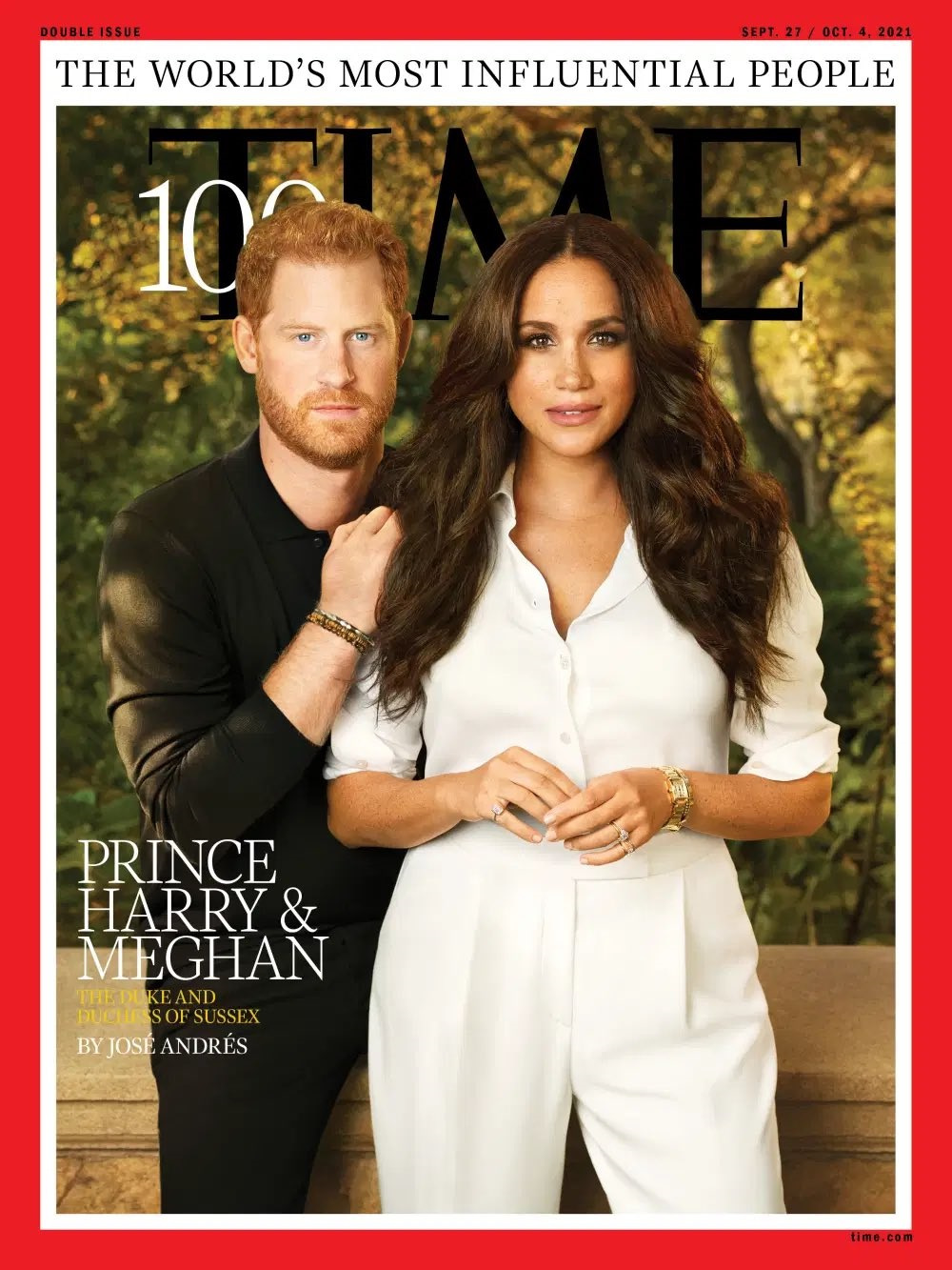 Meghan and Harry have made the TIME100 list