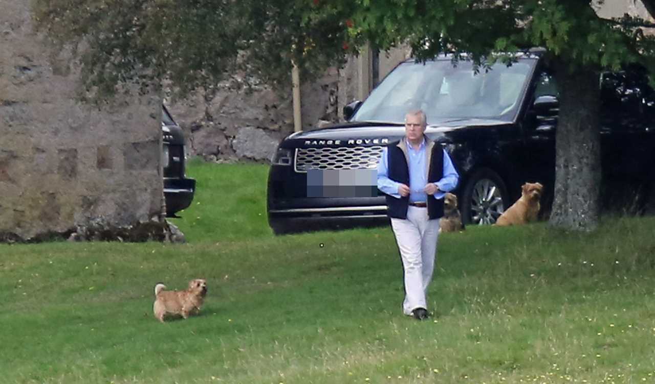 Prince Andrew has been hiding at Balmoral
