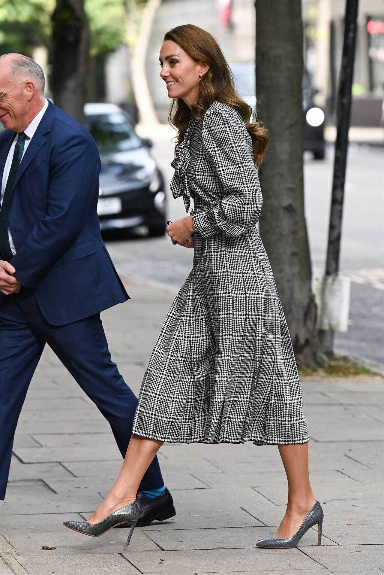 Kate recycled a £16 Zara dress for the event