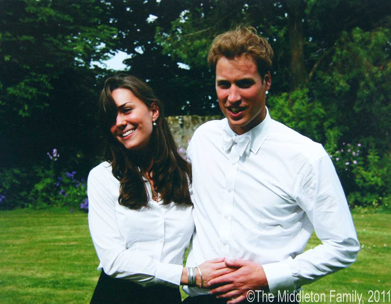 Kate and William met at university and began dating two years later