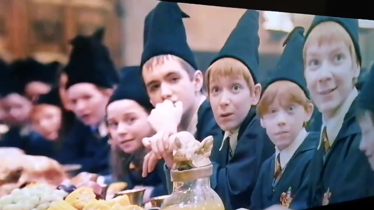 She was an extra in the first Harry Potter film, The Philosopher's Stone 