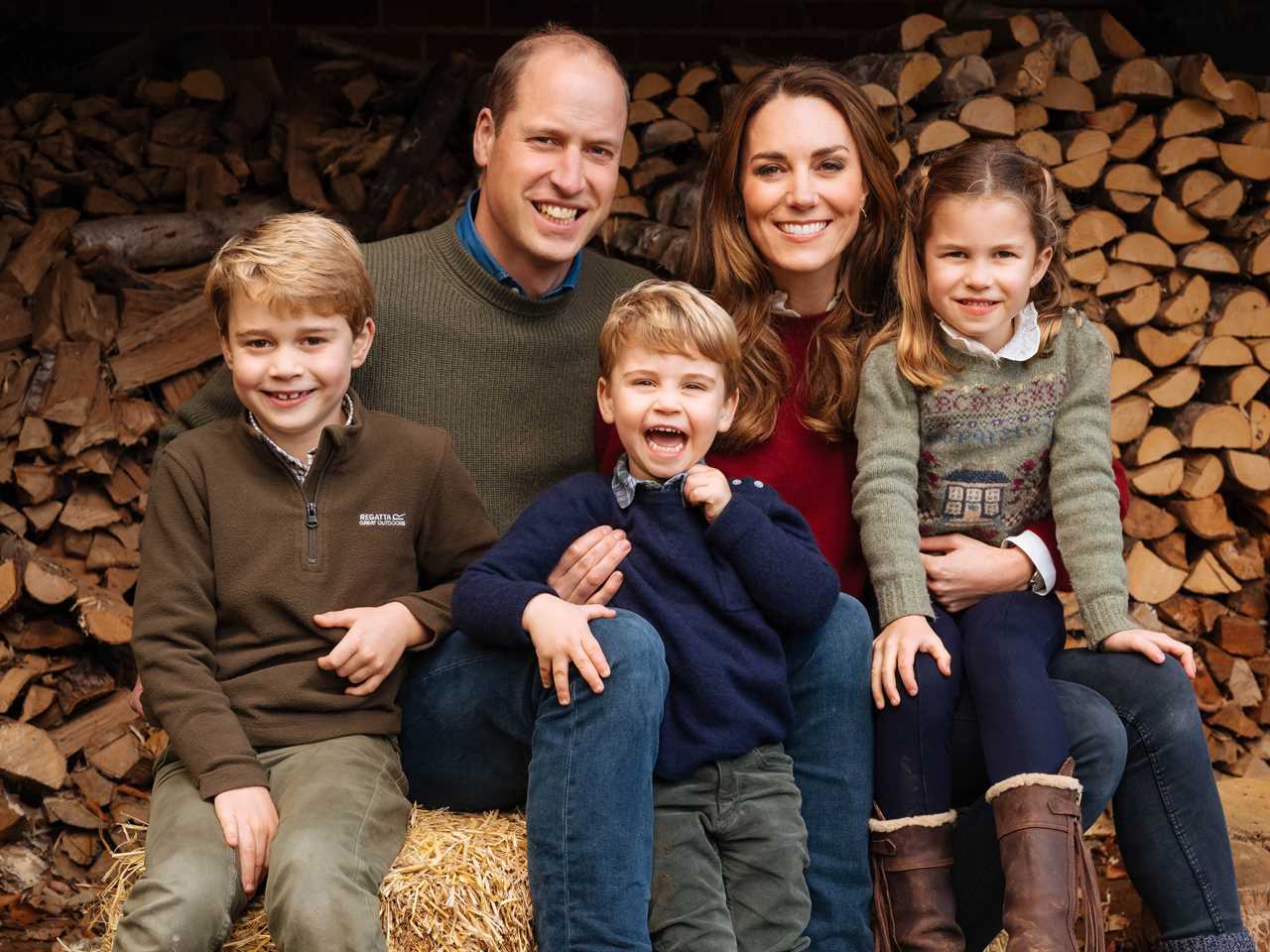 The Duke and Duchess of Cambridge have officially released their Christmas card, days after it was leaked online