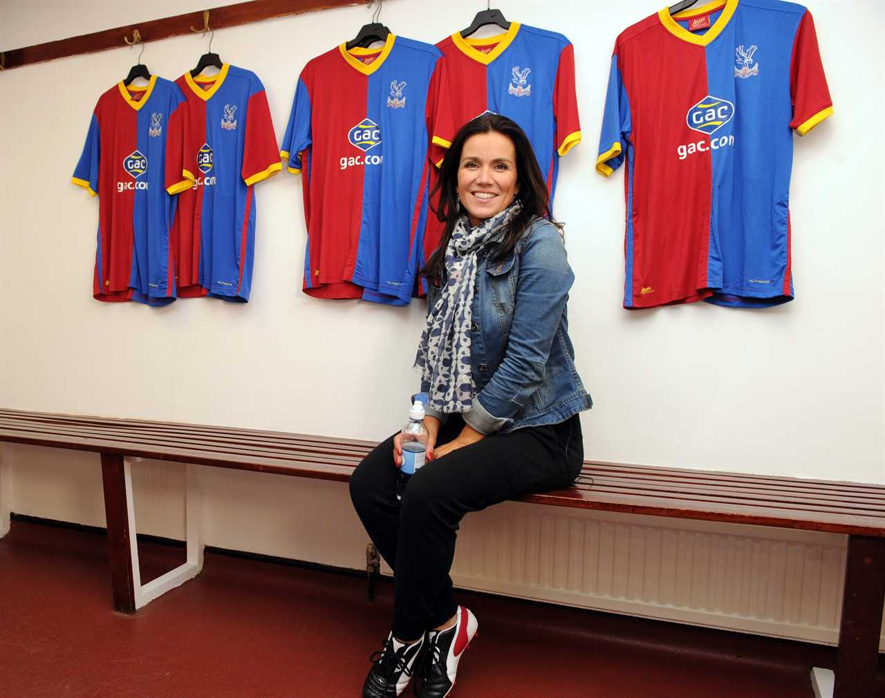 Mum-of-three Susanna has been a life long Crystal Palace fan