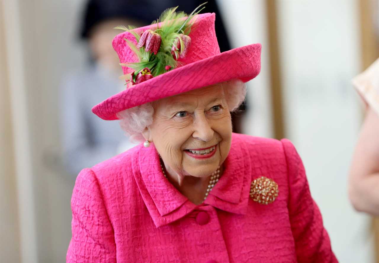 Pictured on July 9, 2019, in Cambridge, the Queen, 93, visited the National Institute of Agricultural Botany