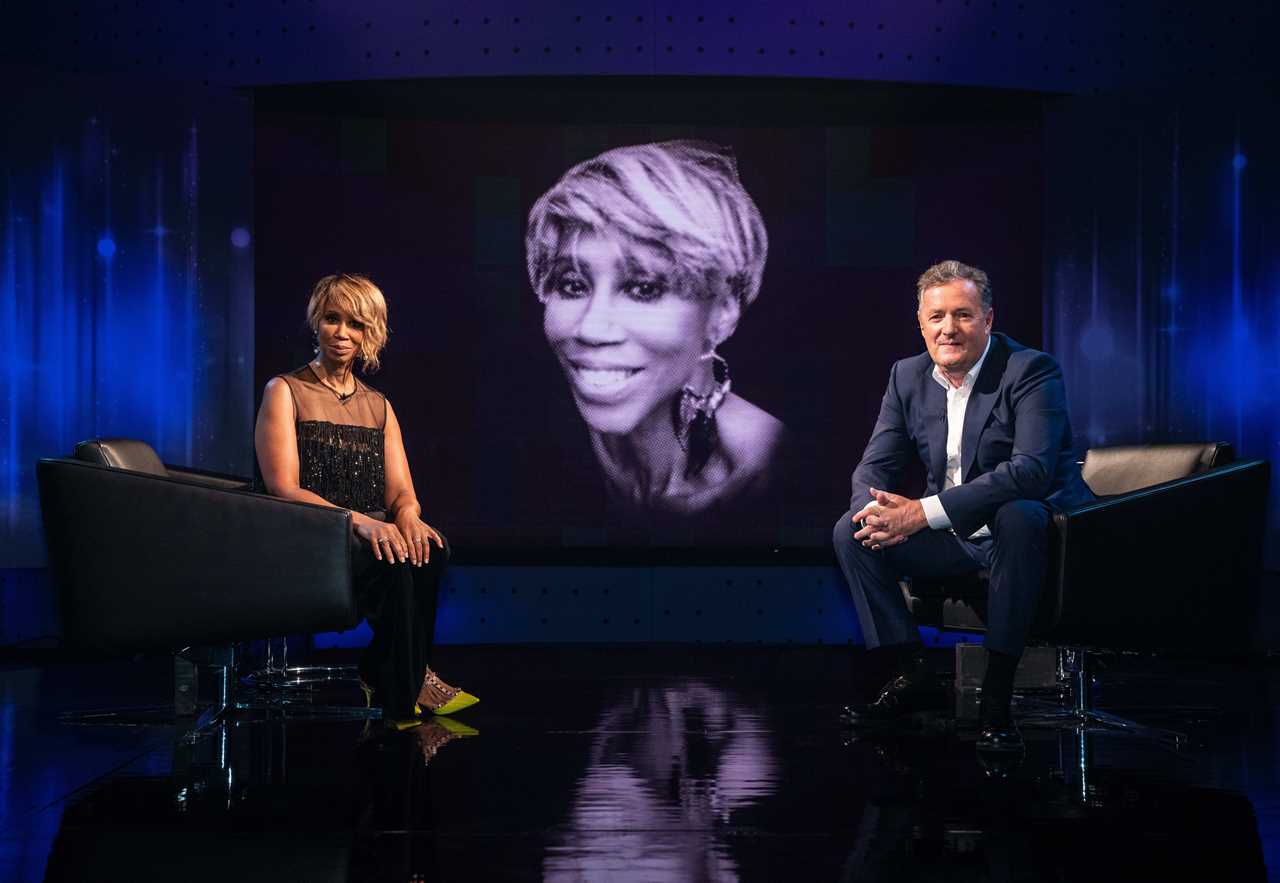 Piers Morgan and Trisha Goddard on Life Stories, ITV, February 25, 2021