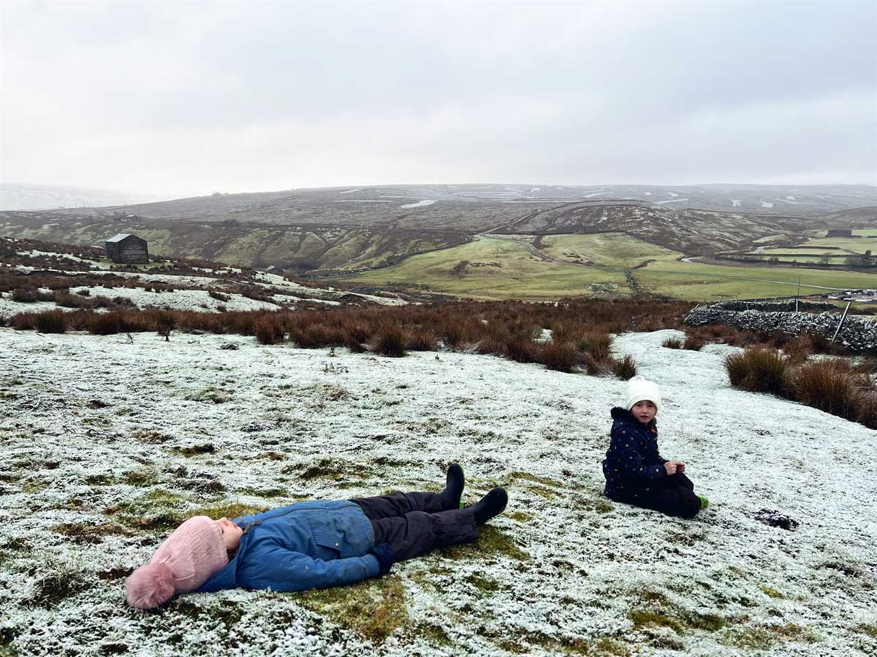The family live in the rugged landscapes of North Yorkshire