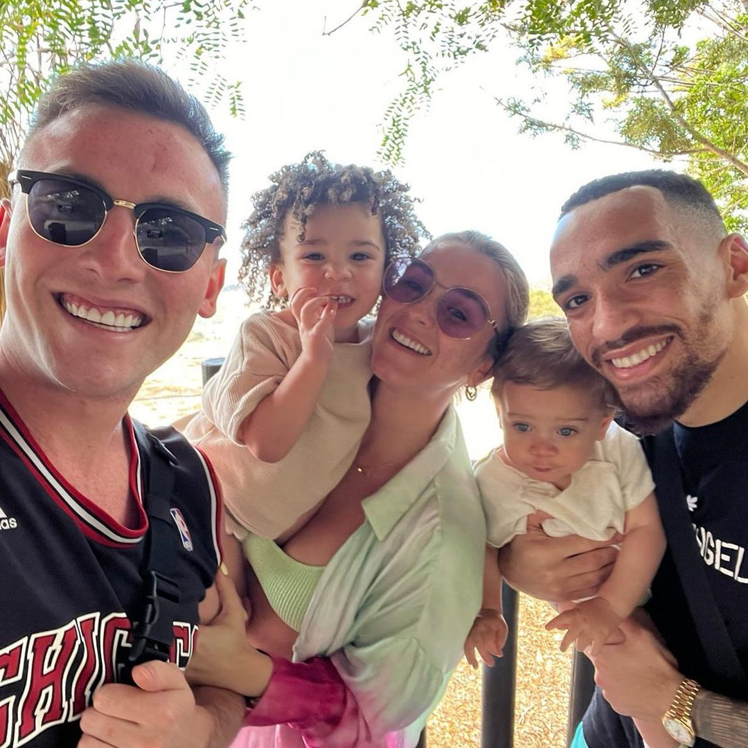 Brooke has two sons, Mexx, two, and eight-month-old Monroe with her boyfriend, West Bromwich Albion footballer Kean Bryan, 25