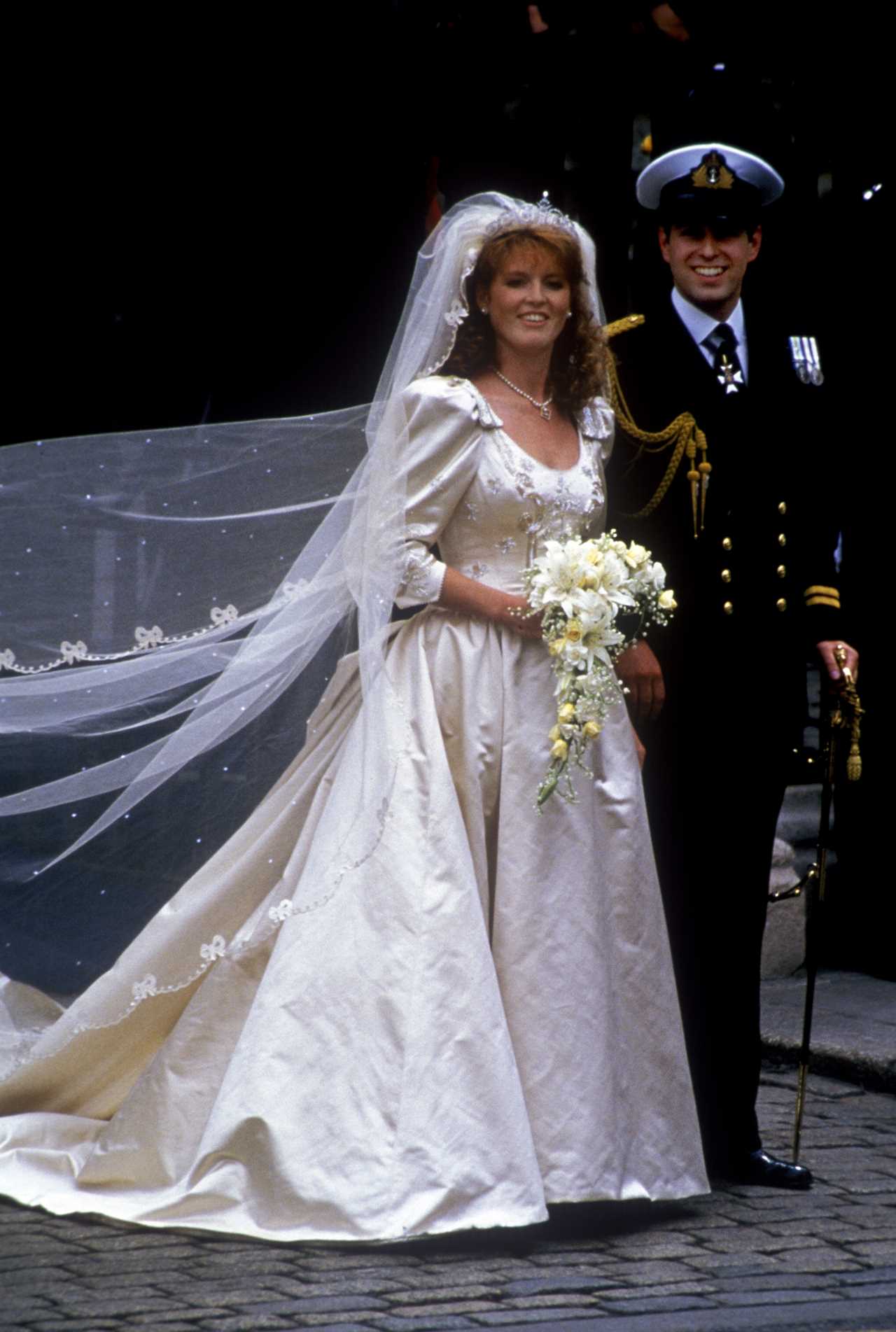 Prince Andrew kept Fergie’s wedding dress in his wardrobe at Buckingham Palace after they divorced