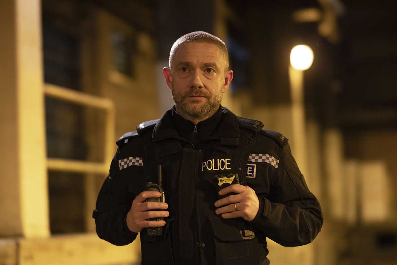 Martin Freeman plays the lead in BBC's The Responder