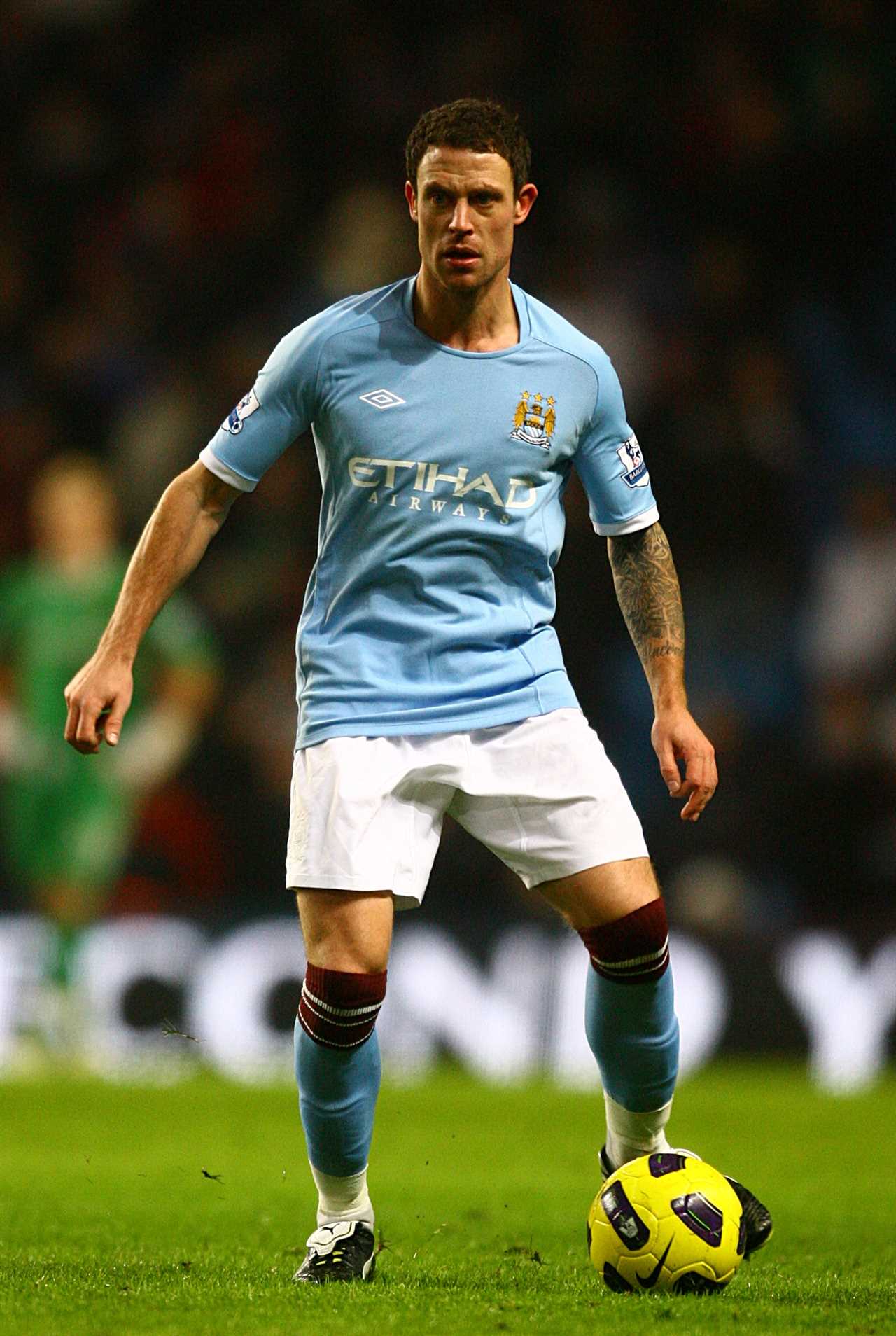 Bridge's Manchester City career came to a sour end under Roberto Mancini